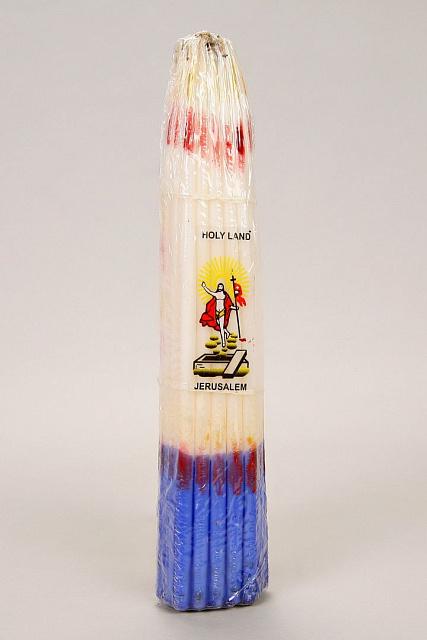  Jerusalem candles 33 pcs/pack (paraffin) 24 cm