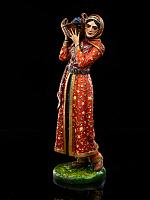 Statue of a Girl with a Basket of Grapes (hand-painted)