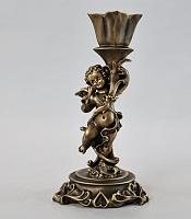 Candle holder with little angel (left)