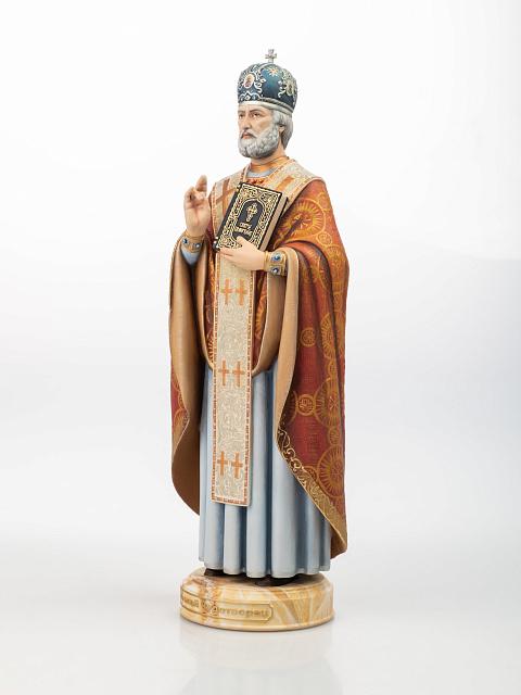 Statue of Saint Nicholas the Wonderworker (hand-painted)