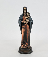Statuette Virgin Mary with child (Vernissage color)