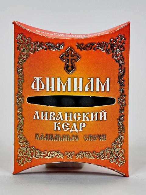 Incense candles, small, 7 pcs./pack (Lebanese cedar)