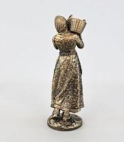 Figurine of Girl with Grapes Basket