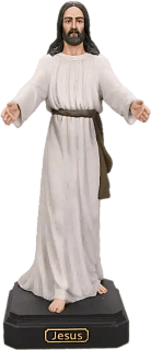 Figurine of Jesus (hand-painted)