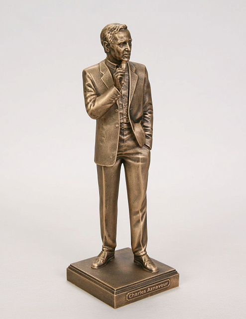 Figurine of Charles Aznavour