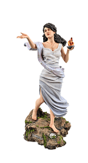 Aghtamar figurine with a scarf (hand-painted)