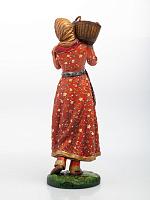 Statue of a Girl with a Basket of Grapes (hand-painted)
