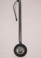 Medallion with the image of St. George the Victorious (woven)