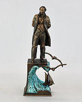 Statue of Ivan (Hovhannes) Konstantinovich Aivazovsky on a Wave