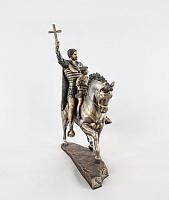 Figurine of Saint Sarkis with Son Martiros on Horse (Vernissage Color)