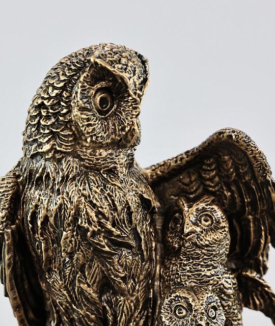 Statuette Owl - jewelry box