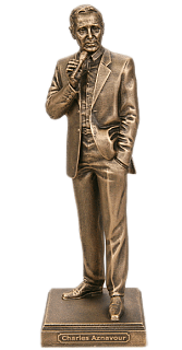Figurine of Charles Aznavour