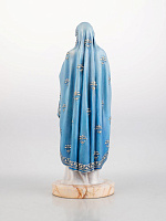 Statuette of the Holy Virgin Mary in blue (hand-painted)