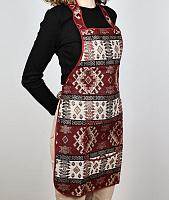 Apron made of fabric with ornament (color 5)