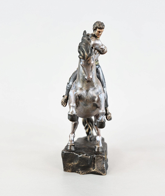 Statuette David of Sasun on horseback (Vernissage color)