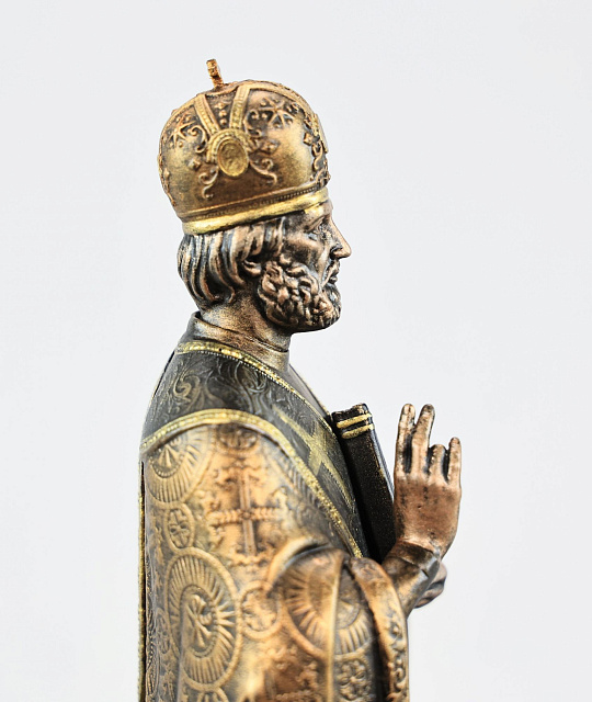 Statuette Nicholas the Wonderworker (Vernissage color)
