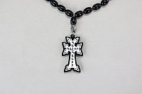 Prayer beads with cross, payir paypanir (assorted)