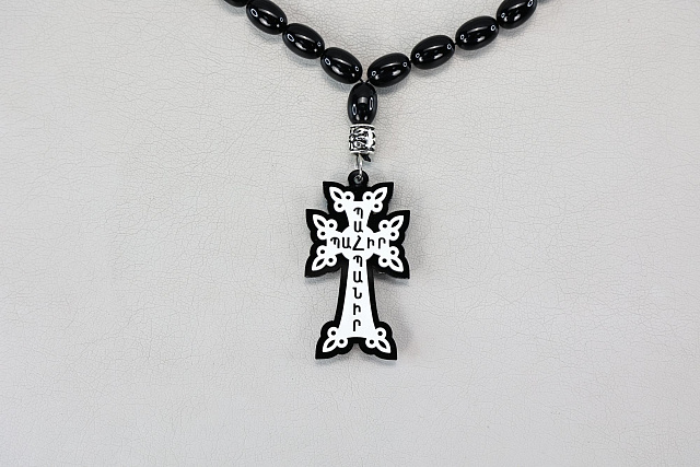 Prayer beads with cross, payir paypanir (assorted)