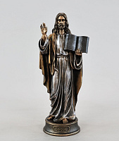 Statuette Jesus with the Old Testament (Vernissage color)