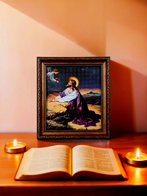 Icon "The Prayer of the Cup", 22 x 18