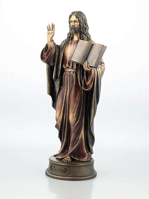 Statuette Jesus with the Old Testament
