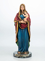 Statue of the Holy Virgin Mary with Child (hand-painted)