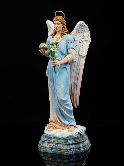 Statue of Archangel Gabriel (hand-painted)