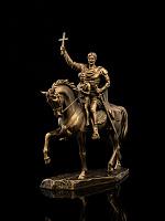 Statue of Saint Sargis with his son Martiros on horseback