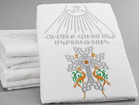 Towel terry baptismal Armenian 