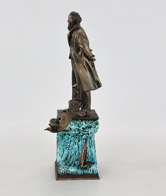 Statue of Ivan (Hovhannes) Konstantinovich Aivazovsky on a Wave