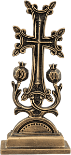 Cross with pomegranates (antique color)