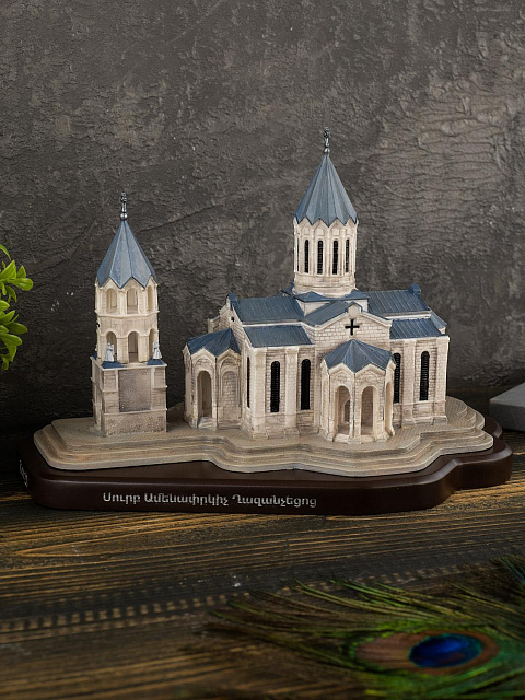 Shushi Cathedral of Christ the Savior (hand-painted)