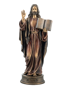 Statuette Jesus with the Old Testament