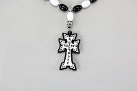 Prayer beads with cross, payir paypanir (assorted)