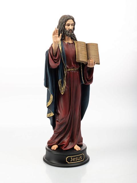 Statue of Jesus with the Covenant (hand-painted)