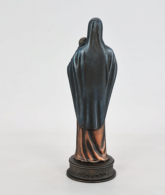 Statuette Virgin Mary with child (Vernissage color)