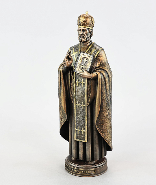 Statuette Nicholas the Wonderworker (Vernissage color)