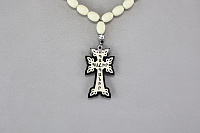 Prayer beads with cross, payir paypanir (assorted)