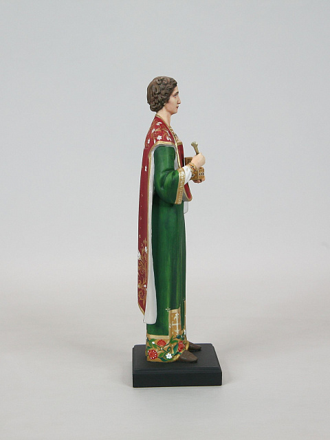 Figurine of Saint Panteleimon, Color, Hand-painted