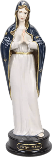 Figurine of Virgin Mary in Blue (hand-painted)
