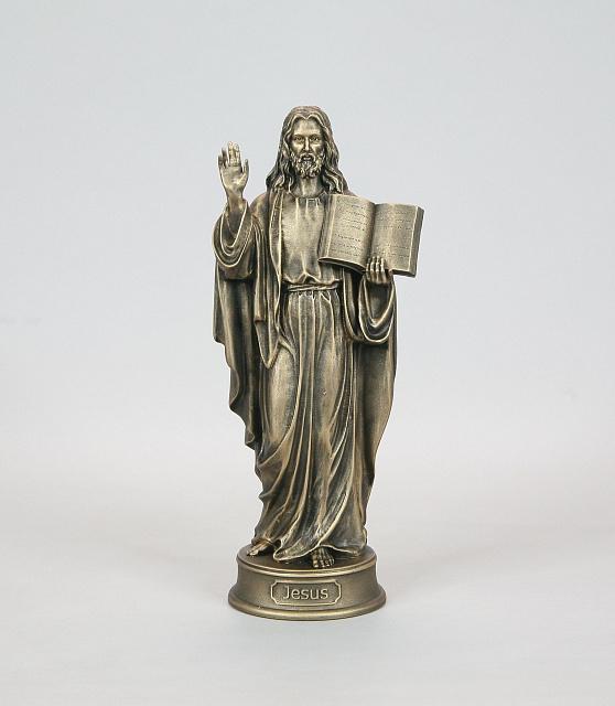 Figurine of Jesus with the Old Testament
