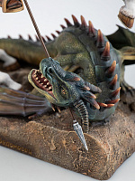 Statuette of Saint George the Victorious (hand-painted)